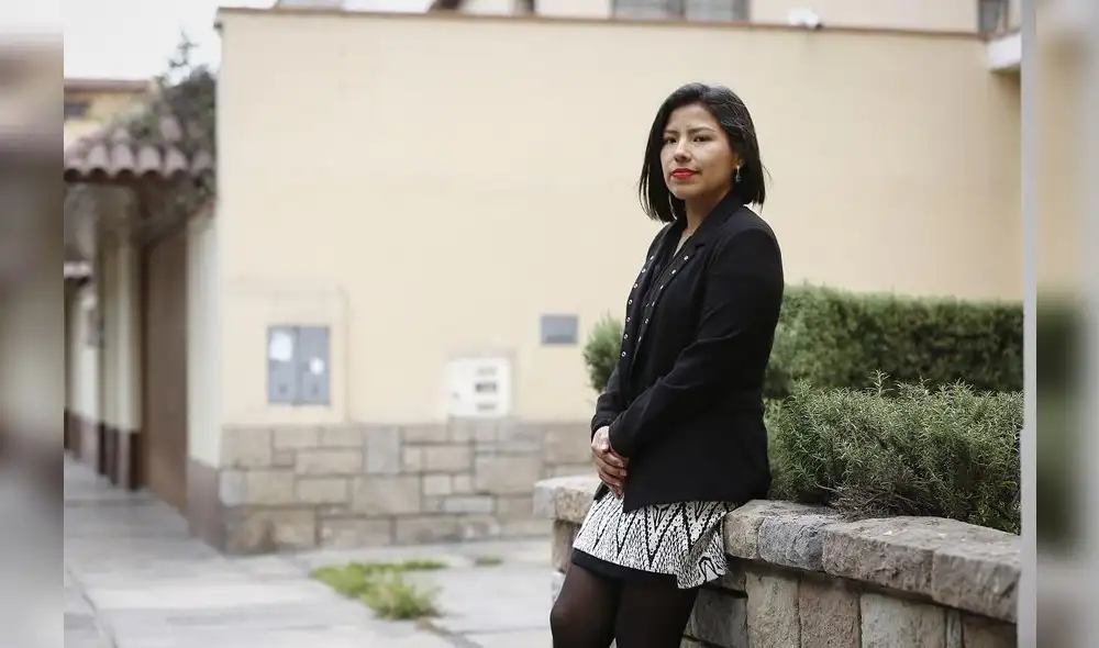 Huilca afirma que no se siente representada por nadie en el Congreso, aunque reconoce que hay representantes que se distancian de las "prácticas mafiosas" de esta institución. Fotografía: Marco Cotrina.