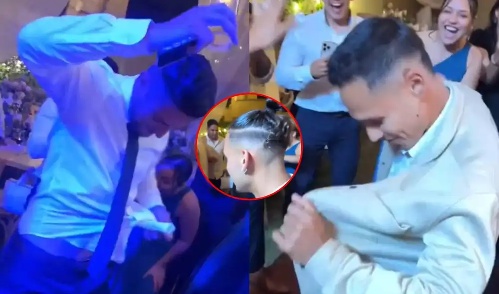 Erick Noriega se casó con Gianella Paz hace unos días. Foto: composición LR/difusión