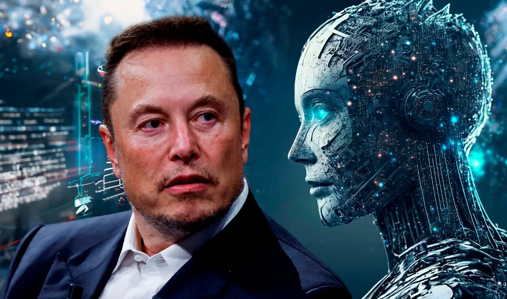 Elon Musk afirma que el desarrollo sin restricciones de la inteligencia artificial podría amenazar a la humanidad. Foto: composición Ariana Esinoza/LR