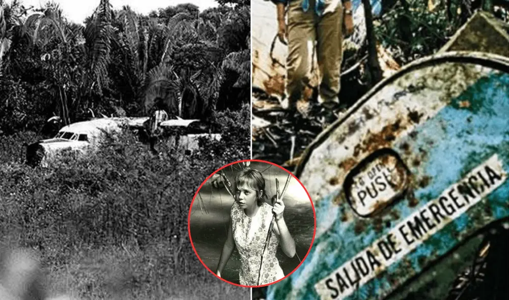 El accidente del vuelo 508 de LANSA, ocurrido el 24 de diciembre de 1971, es considerado uno de los episodios más sombríos en la historia de la aviación peruana y mundial. Foto: composición LR/Reddit