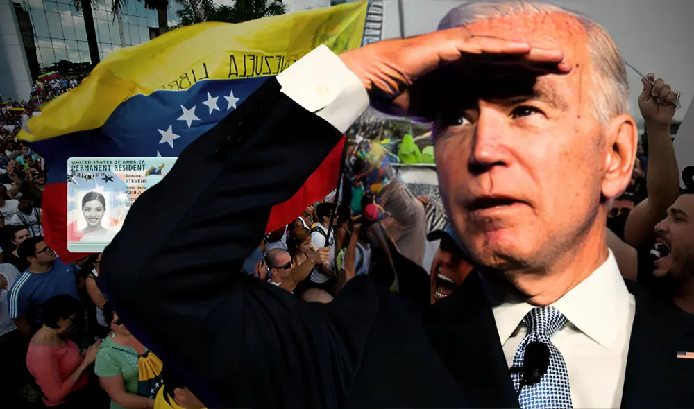 La restricción de la Green Card por parte de Joe Biden afectará principalmente a inmigrantes beneficiados por el TPS. Foto: composición LR/difusión