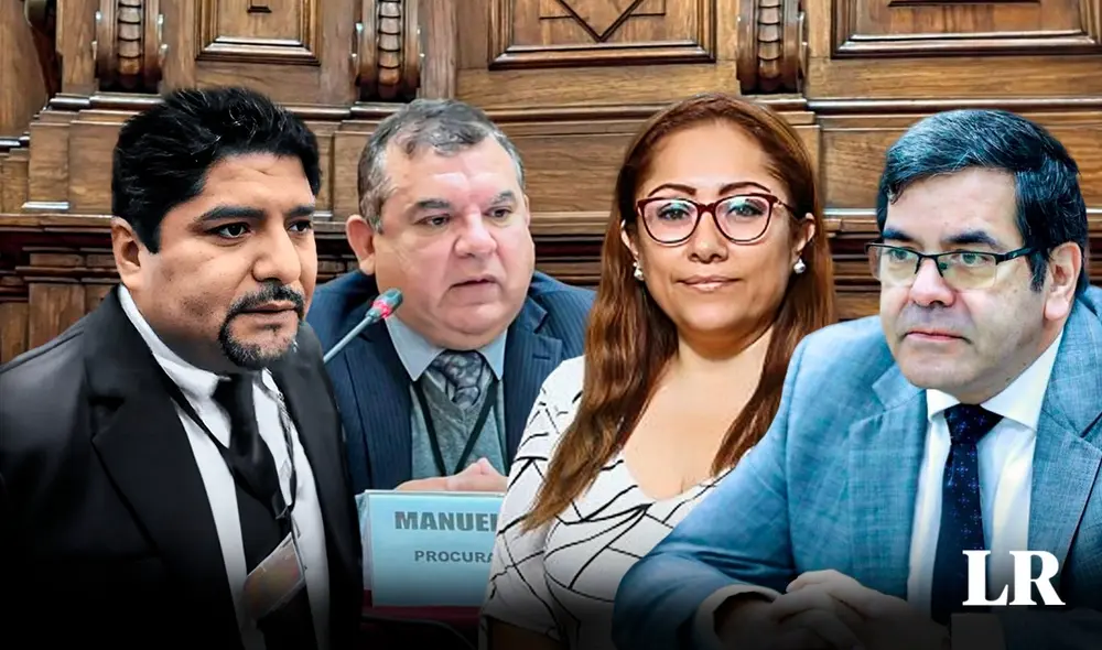Deberán responder el jueves ante la Comisión de Fiscalización: Torres Saravia, Manuel Peña, Haidy Figueroa y Giovanni Forno. Composición: Ariana Espinoza / LR