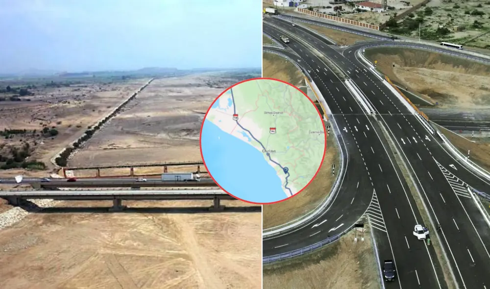 La Autopista del Sol conectará las ciudades de Trujillo, Chiclayo, Piura y Sullana. Foto: composición LR/El Peruano/CASA/MSN