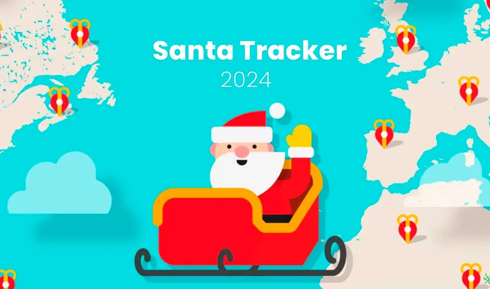 Puedes entrar a Santa Tracker desde cualquier dispositivo. Foto: captura de YouTube/ChristmasVibes Puedes entrar a Santa Tracker desde cualquier dispositivo. Foto: captura de YouTube/ChristmasVibes