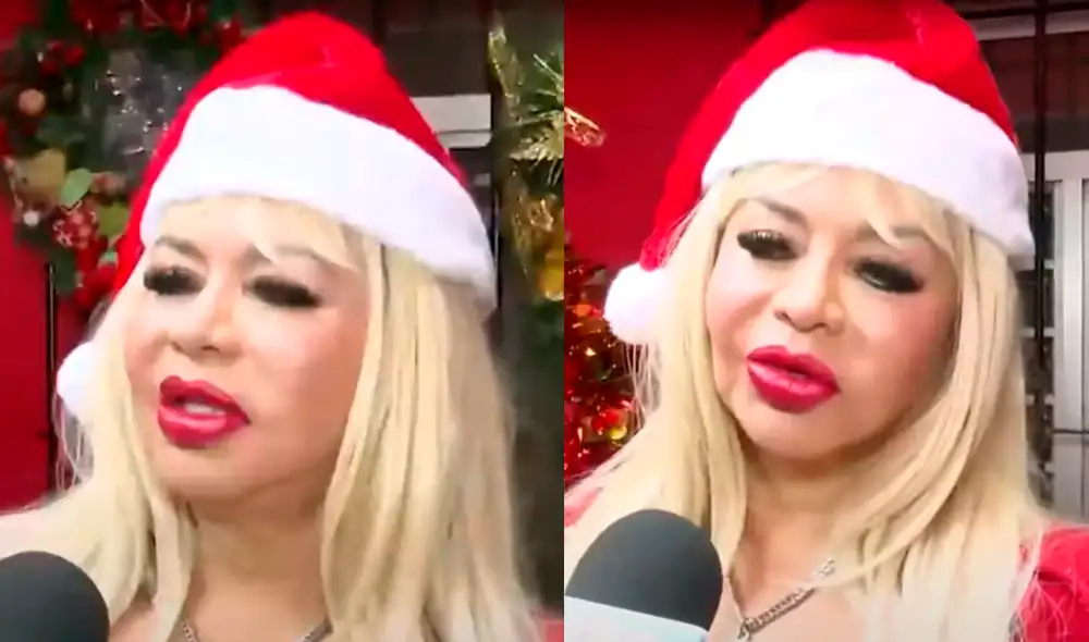 Susy Díaz y su confesión sobre la Navidad en su infancia. Foto: América hoy