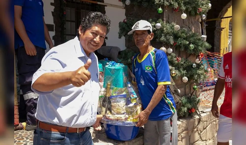 Azucarera Pomalca celebra la Navidad con la entrega de más de 2 mil canastas navideñas y pavos de 10 kilos a trabajadores. Fuente: Difusión.