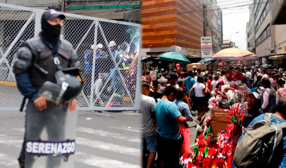 Representante de comerciantes en Mesa Redonda resaltó su preocupación frente a una posible emergencia en la zona comercial/Composición LR