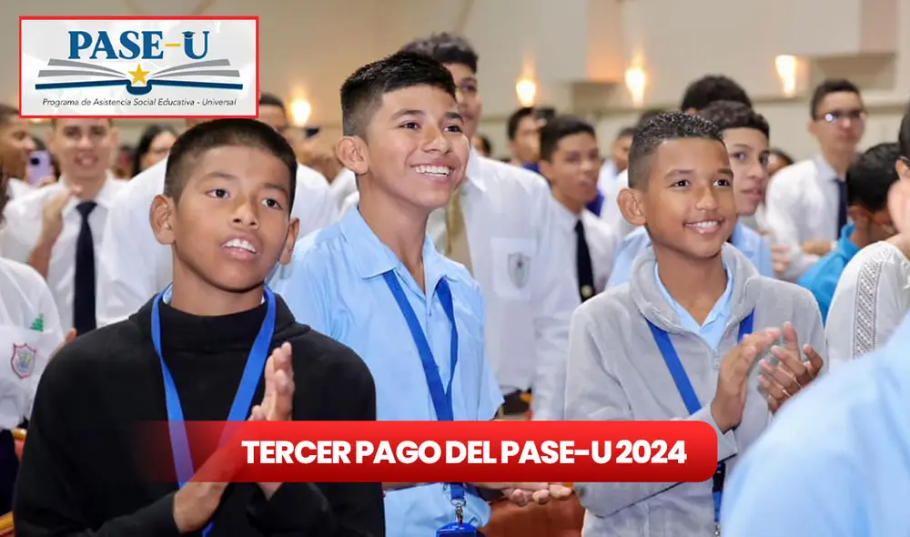 El tercer pago del PASE-U 2024 beneficiará a estudiantes de primaria, premedia y media. Foto: composición LR / Meduca