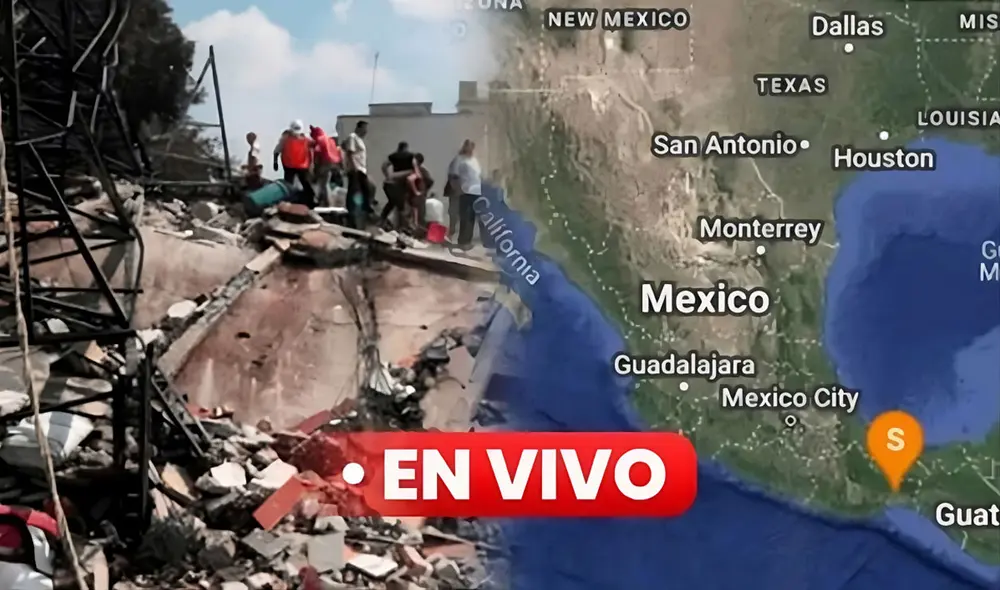 Consulta de cuánto y dónde fue el epicentro del sismo de hace unos minutos en México. Foto: composición LR / SSN Consulta de cuánto y dónde fue el epicentro del sismo de hace unos minutos en México. Foto: composición LR / SSN