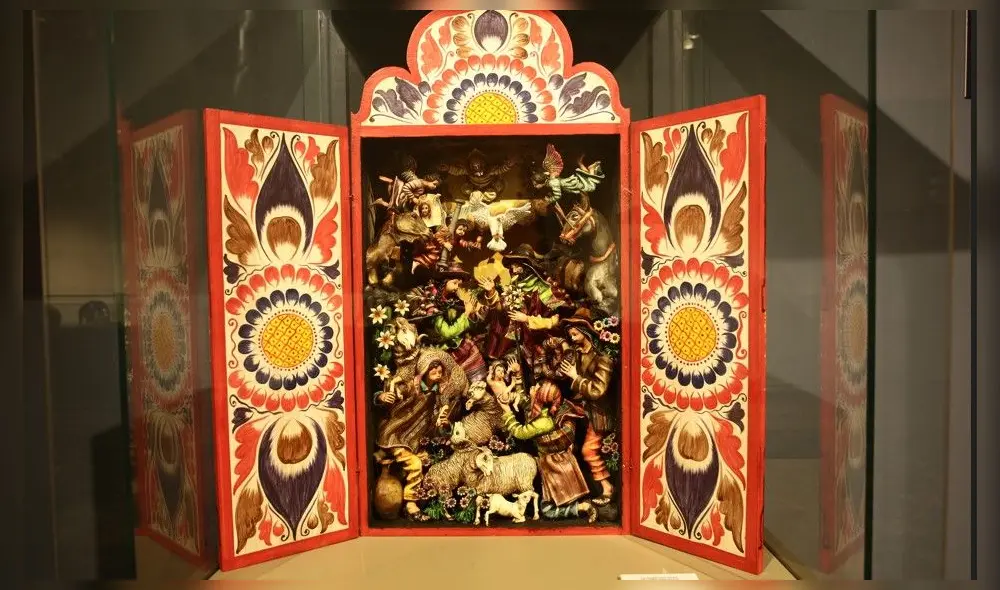 Exposición. XX Concurso  Nacional de Nacimientos  ‘Navidad es Jesús 2024’,  hasta el 5 de enero de 2025.  En Casa O’Higgins. Foto: John Reyes.