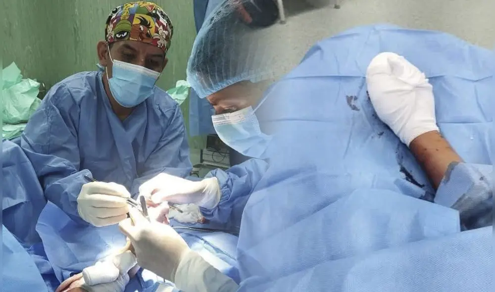 Condición del niño es complicada debido a las lesiones que dejó la explosión. Foto: composición LR/Difusión Condición del niño es complicada debido a las lesiones que dejó la explosión. Foto: composición LR/Difusión