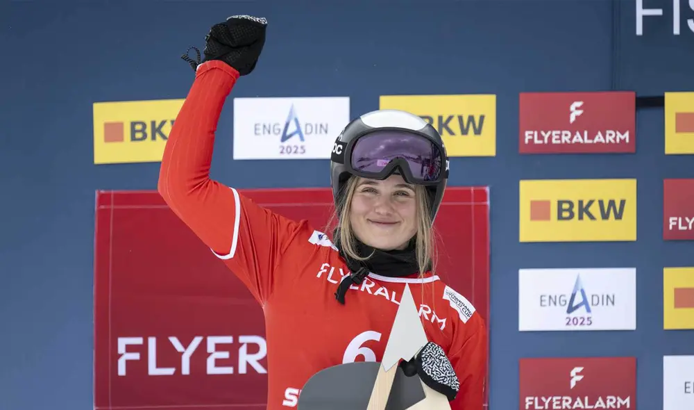Su pasión por el snowboard llevó a Sophie Hediger a competir en los Juegos Olímpicos de Pekín 2022. Foto: News Day