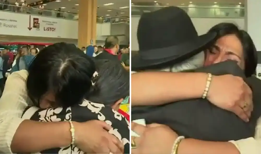 La joven peruana viajó de Italia a Perú luego de 6 años de no ver a sus padres. Foto: composición LR/ATV Noticias La joven peruana viajó de Italia a Perú luego de 6 años de no ver a sus padres. Foto: composición LR/ATV Noticias