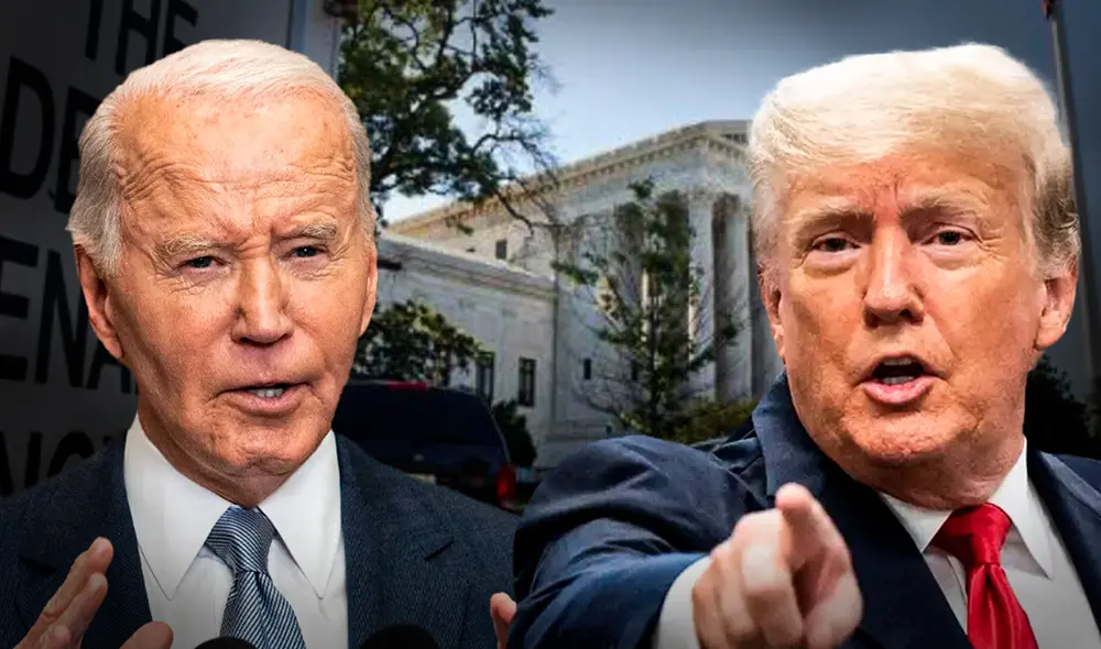 Donald Trump criticó la medida de Biden respeto a la conmutación de la pena de muerte de reos estadounidenses. Foto: Composición LR