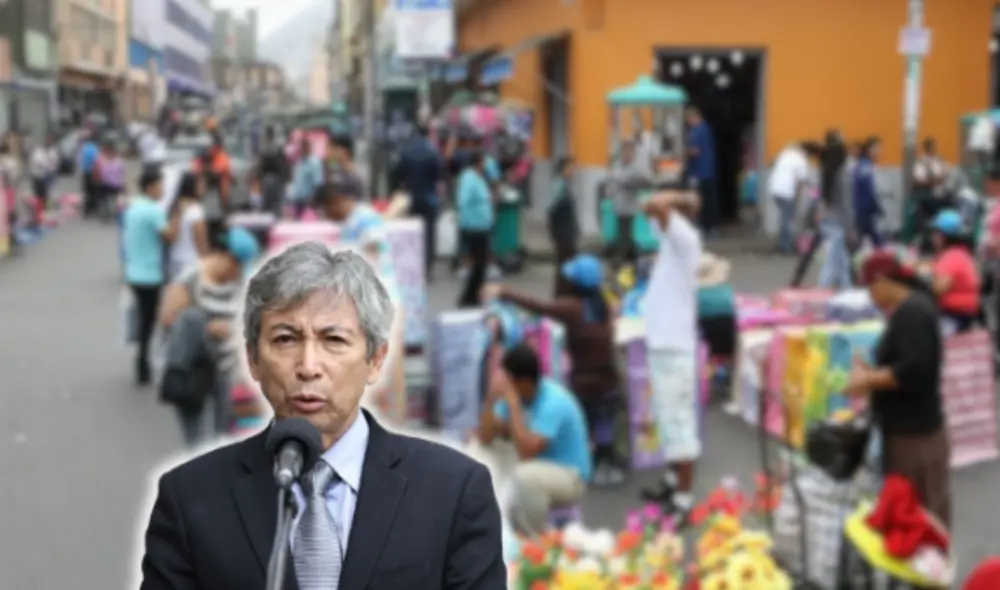 Ministro de Economía abordó la informalidad durante una entrevista sobre la RMV. Foto: composición LR/Andina Ministro de Economía abordó la informalidad durante una entrevista sobre la RMV. Foto: composición LR/Andina