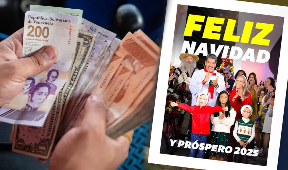 El Bono Feliz Navidad y Próspero 2025 llegó a través del Sistema Patria. Foto: composición LR/Agencia UNO/Patria