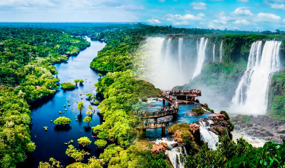 Las 7 maravillas naturales del mundo fueron determinadas mediante un concurso global. Foto: Composición LR/Meteored. Las 7 maravillas naturales del mundo fueron determinadas mediante un concurso global. Foto: Composición LR/Meteored.