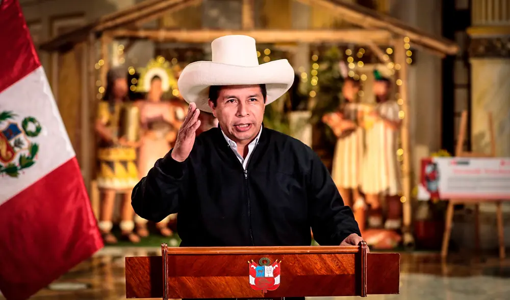 Pedro Castillo brinda mensaje por Navidad desde el penal. Foto: X