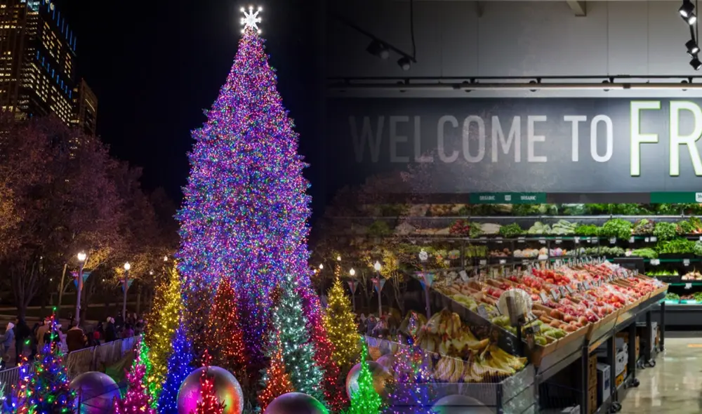 Estos supermercados de comida estarán abiertos por Navidad y Nochebuena. Foto: composición LR/difusión Estos supermercados de comida estarán abiertos por Navidad y Nochebuena. Foto: composición LR/difusión