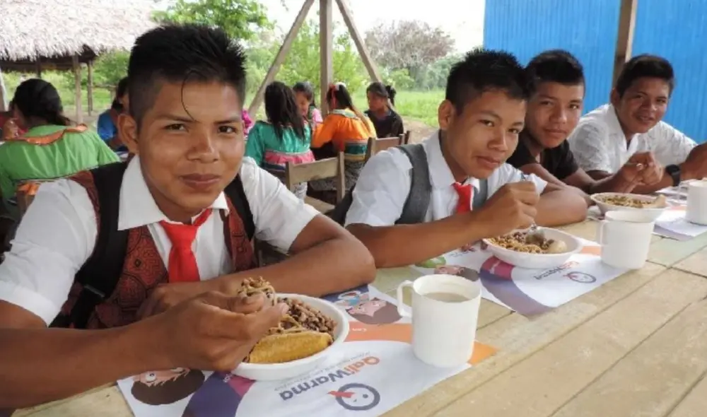 Wasi Mikuna remplazó a Qali Warma por decisión del Midis luego de cuestionamientos a los alimentos que entregaba. Foto: Andina.