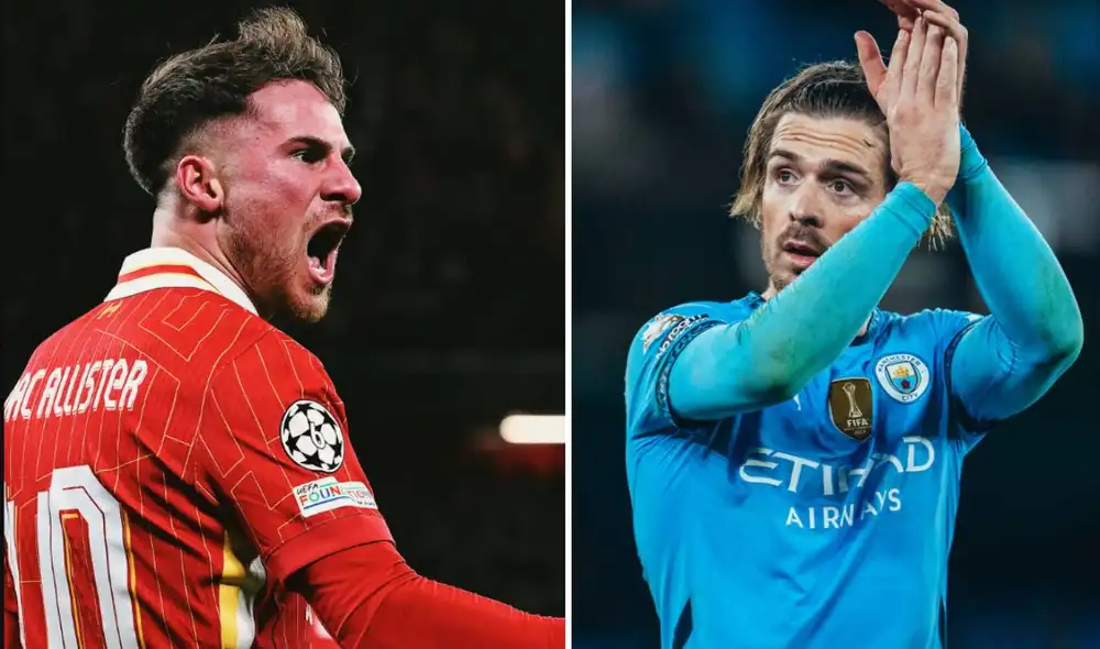 Liverpool lidera la Premier League, mientras que el Manchester City quedó fuera de zonas de clasificación. Foto: composición GLR Liverpool lidera la Premier League, mientras que el Manchester City quedó fuera de zonas de clasificación. Foto: composición GLR