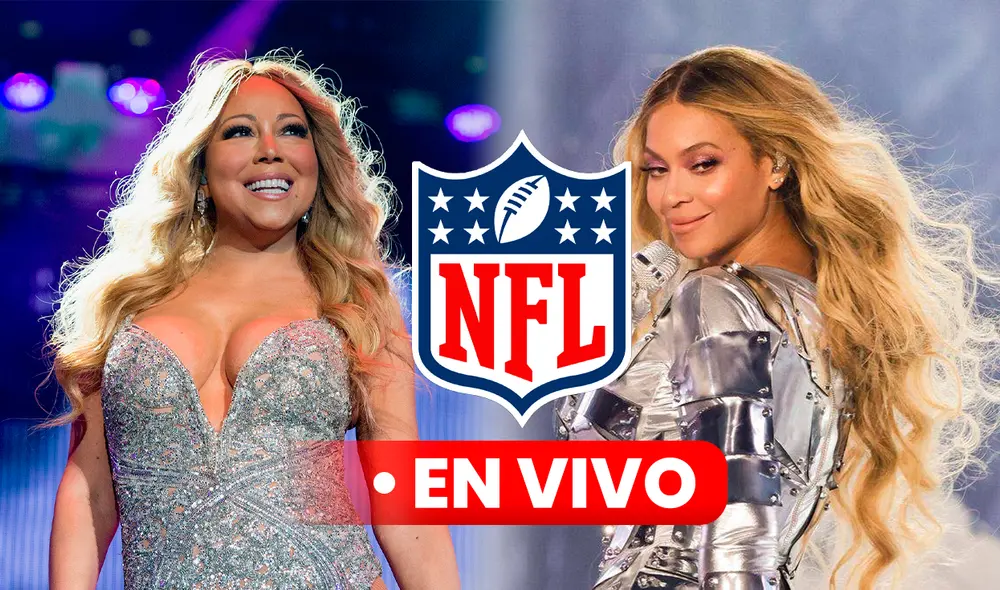 Mariah Carey y Beyoncé ofrecerán un show por el NFL Christmas Gameday vía Netflix. Foto: composición LR
