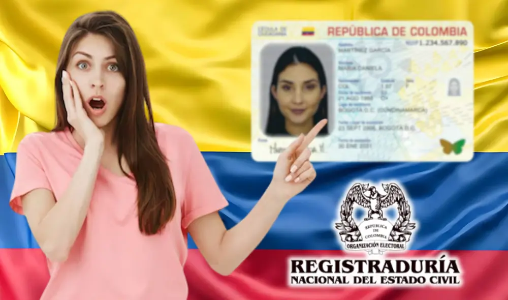 Esta es la nueva versión del documento de identidad colombiano para los ciudadanos. Foto: composición LR/Freepik/RNEC Esta es la nueva versión del documento de identidad colombiano para los ciudadanos. Foto: composición LR/Freepik/RNEC