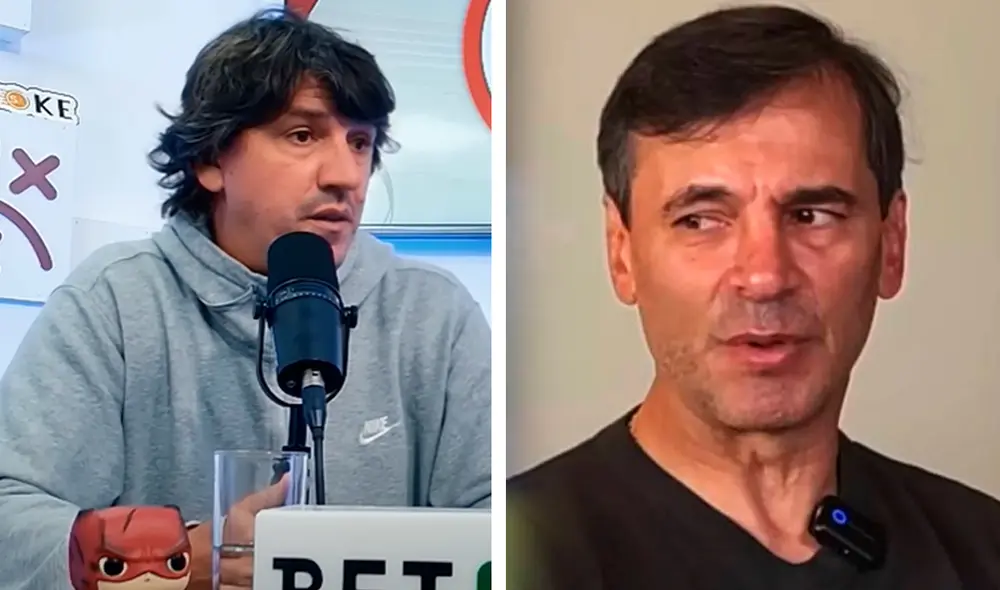 Fabián Bustos llegó a Universitario este 2024. Foto: composición LR/captura de 'Denganche' Fabián Bustos llegó a Universitario este 2024. Foto: composición LR/captura de 'Denganche'