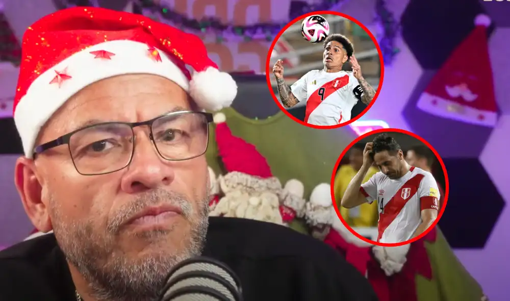 Paolo Guerrero y Claudio Pizarro fueron compañeros en la selección peruana. Foto: composición LR/'Madrugol'/AFP