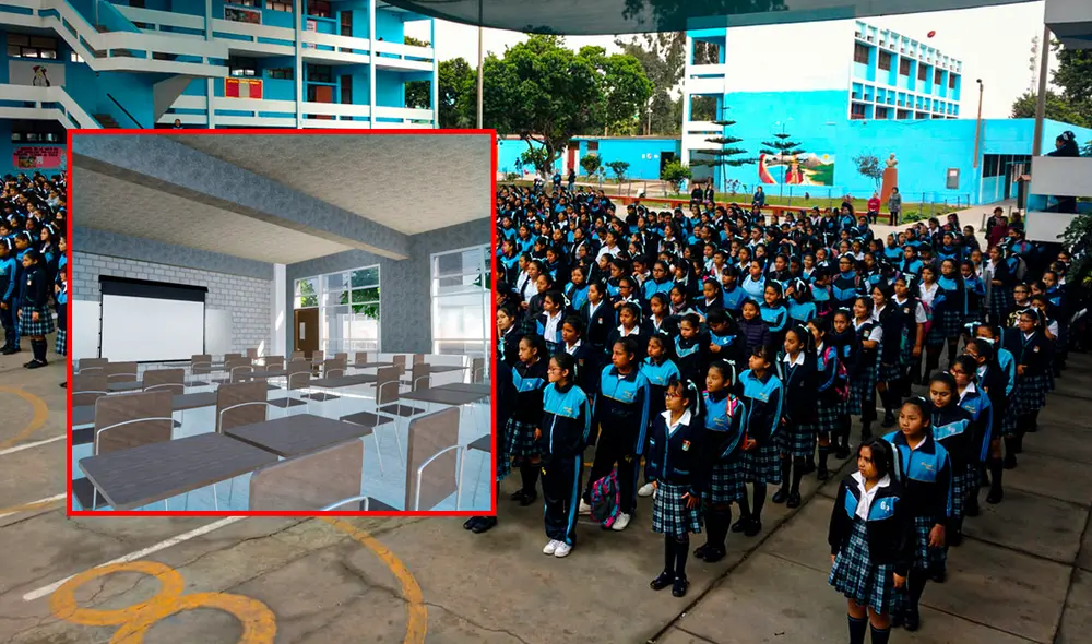 Institución forma parte del paquete 1 del Proyecto de Escuelas Bicentenario. Foto: composición de Gerson/Cardoso/La República/I.E. General Prado