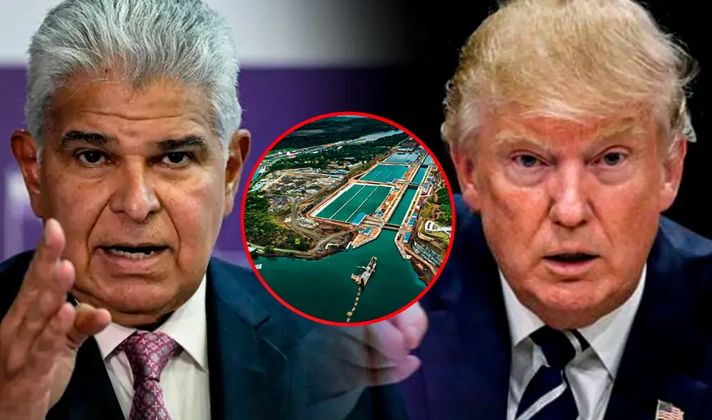 Panamá rechaza negociaciones sobre el canal interoceánico con Estados Unidos. Foto: composición LR Panamá rechaza negociaciones sobre el canal interoceánico con Estados Unidos. Foto: composición LR