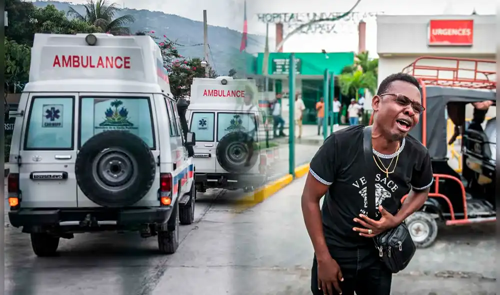 El ataque, atribuido a la alianza de pandillas Viv Ansanm, se produjo en un contexto de creciente violencia en el país. Foto: Composición LR/EFE. El ataque, atribuido a la alianza de pandillas Viv Ansanm, se produjo en un contexto de creciente violencia en el país. Foto: Composición LR/EFE.