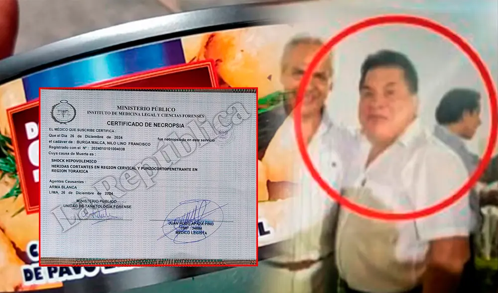 Nilo Burga falleció en un hotel el último 25 de diciembre. Foto: composiciónLR/difusión Nilo Burga falleció en un hotel el último 25 de diciembre. Foto: composiciónLR/difusión