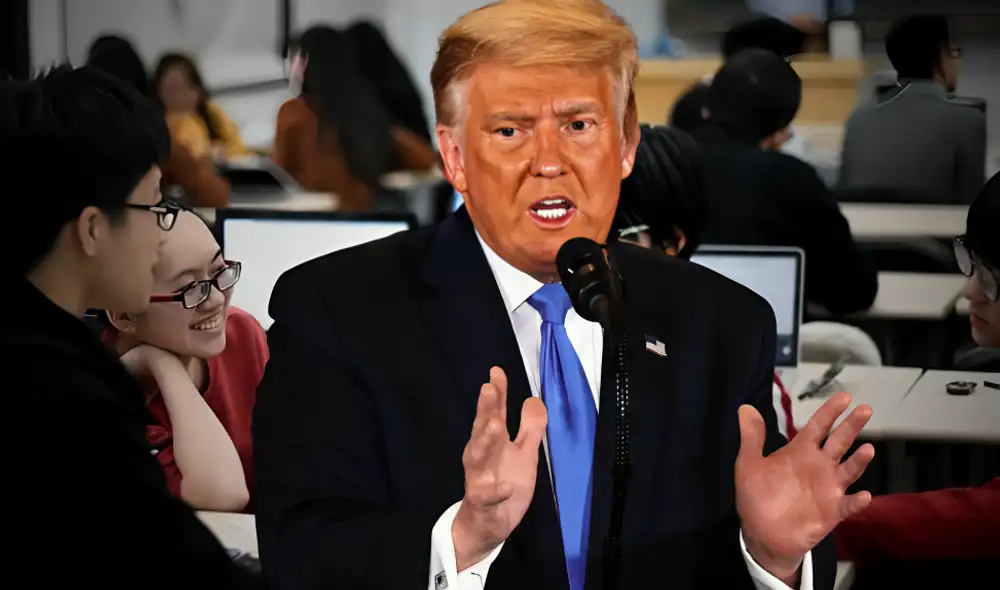 La advertencia de la universidad sugiere que una prohibición podría entrar en vigor poco después de la inauguración de Donald Trump. Foto: composición LR/difusión