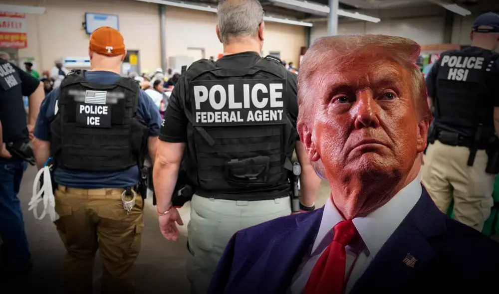 Donald Trump podría ver complicadas las deportaciones debido al déficit presupuestario del ICE. Foto: Composición LR Donald Trump podría ver complicadas las deportaciones debido al déficit presupuestario del ICE. Foto: Composición LR