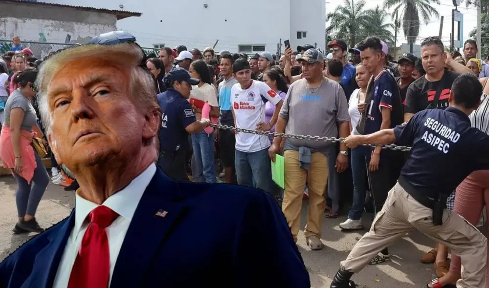 Inmigrantes piden ser devueltos a sus países de origen y no ser enviados a México. Foto: composición LR/ CNN