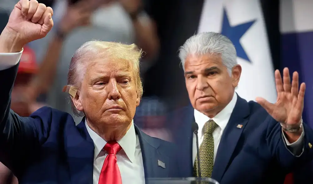 Mulino no aceptó las insinuaciones de Trump sobre una interferencia de China. Foto: composición LR/difusión Mulino no aceptó las insinuaciones de Trump sobre una interferencia de China. Foto: composición LR/difusión