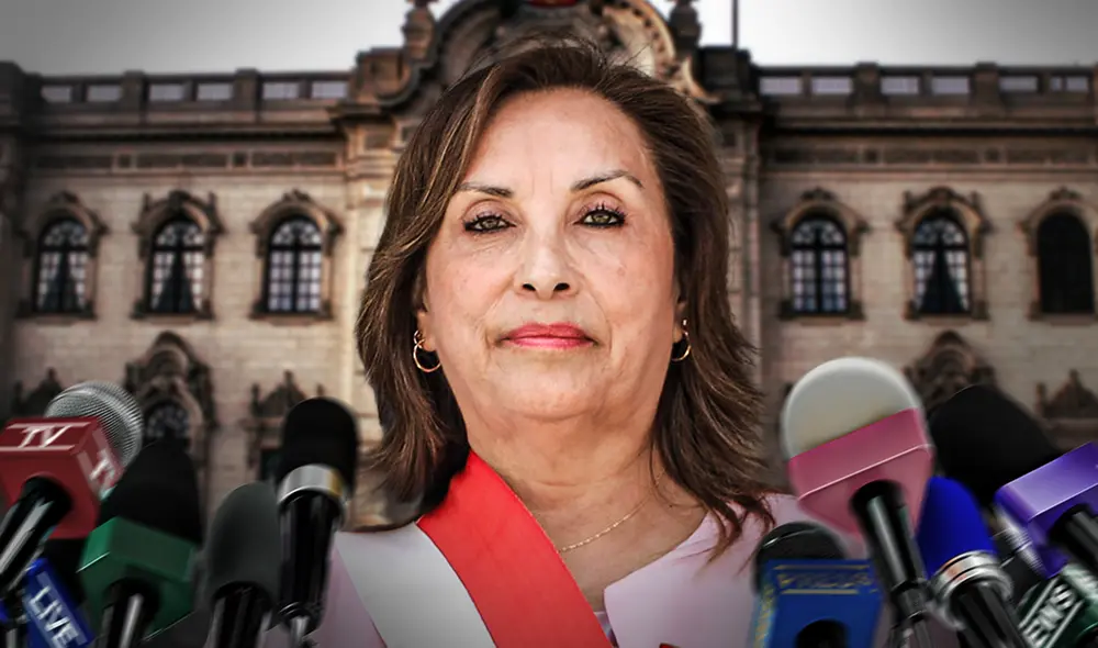 Dina Boluarte lleva más de 190 días sin declarar a la prensa | Composición: LR. Dina Boluarte lleva más de 190 días sin declarar a la prensa | Composición: LR.
