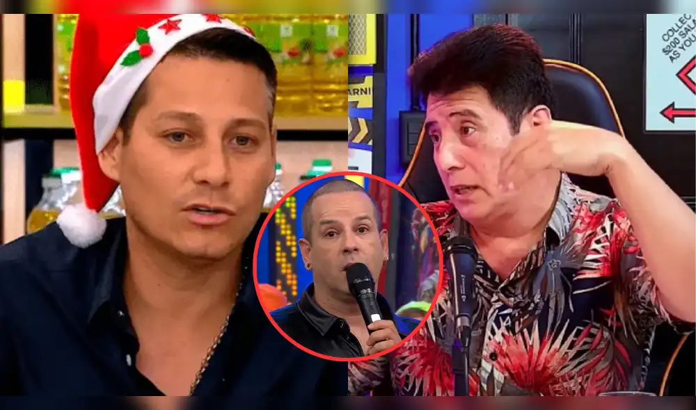 Roly Ortiz acusó a Luigui Carbajal de traicionar a Ricky Trevitazo al beneficiarse con las ganancias del concierto. Foto: Composición LR/Latina/YouTube/América