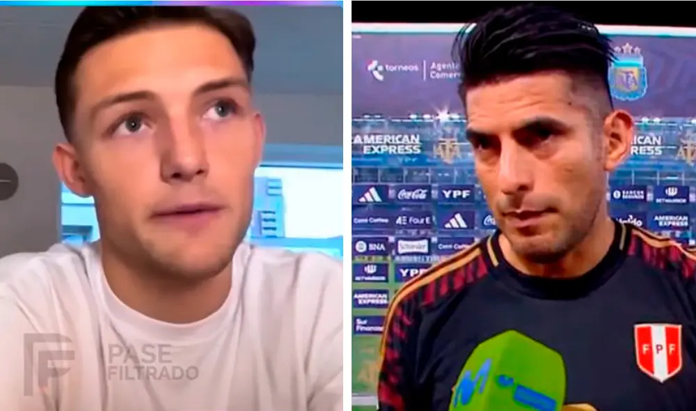 Oliver Sonne consideró a Joao Grimaldo y Bryan Reyna dentro de la camada de nuevos jugadores de la selección peruana. Foto: composición LR/captura de 'Pase Filtrado'