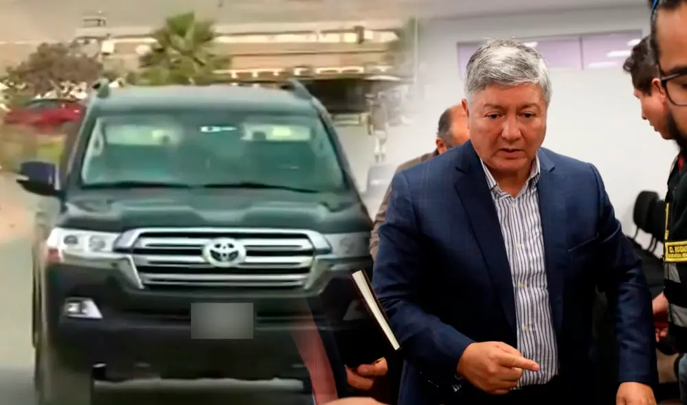 Mateo Castañeda abandonó el penal Ancón I tras más de un mes de prisión preventiva.  | Foto: Canal N.