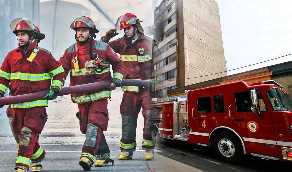 La Intendencia Nacional de Bomberos busca a profesionales en Administración, Contabilidad, Derecho y Economía. Foto: composición LR/Andina