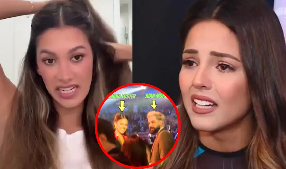 Luciana Fuster oficializó su romance con Juan Morelli en los Latin Grammys. Foto: Paula Macher/Instagram/Captura América TV/Captura Willax TV
