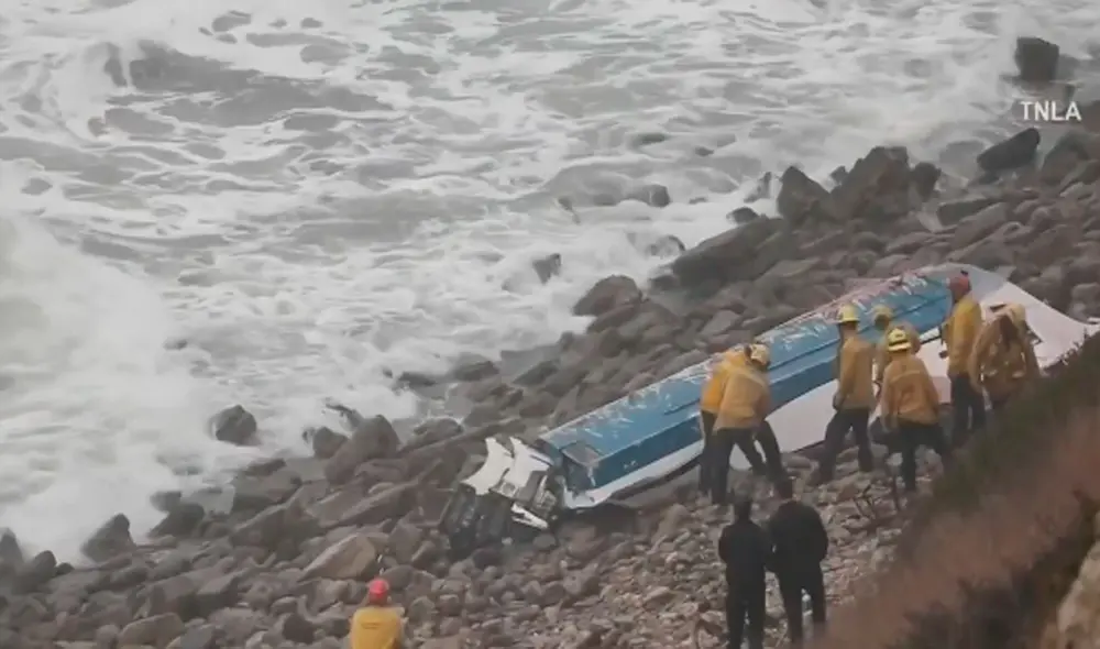 Este descubrimiento ocurrió justo después de la desaparición de una pareja de navegantes en las aguas cercanas a Palos Verdes Estates. Foto: Telemundo Este descubrimiento ocurrió justo después de la desaparición de una pareja de navegantes en las aguas cercanas a Palos Verdes Estates. Foto: Telemundo