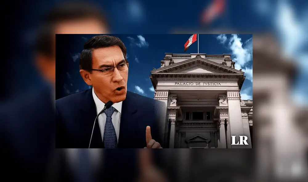 Poder Judicial aprobó la extensión del impedimento de salida del país para Martín Vizcarra por seis meses más. | Composición LR. Poder Judicial aprobó la extensión del impedimento de salida del país para Martín Vizcarra por seis meses más. | Composición LR.