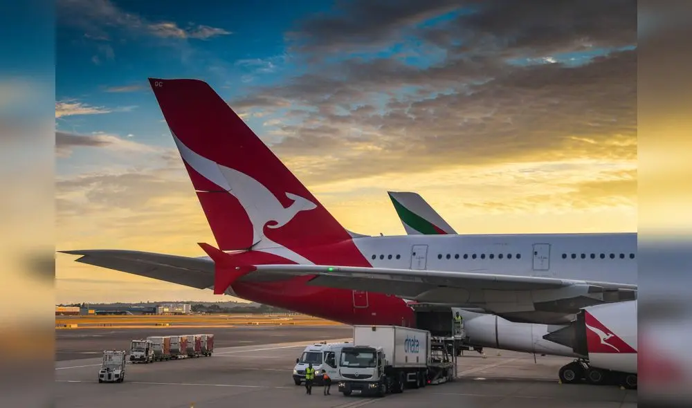 La aerolínea australiana es la tercera más antigua del mundo, por detrás del KLM y el Avianca. Foto: Qantas