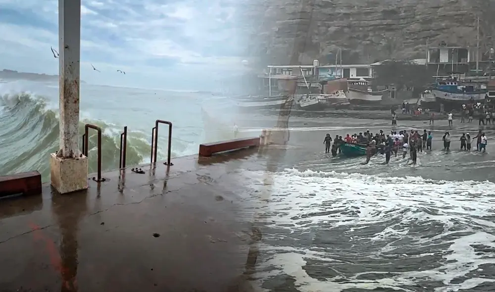 Alcalde de Los Órganos cuestiona silencio del gobernador de Piura ante oleajes anómalos. Foto: composición de Gerson Cardoso/difusión/La República