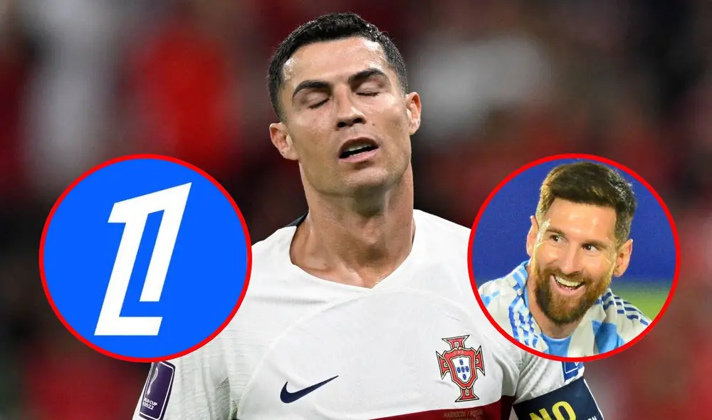 Cristiano Ronaldo aseguró que el único equipo destacable de la Ligue 1 es Paris Saint-Germain, equipo en el que jugó Lionel Messi. Foto: composición LR/AFP