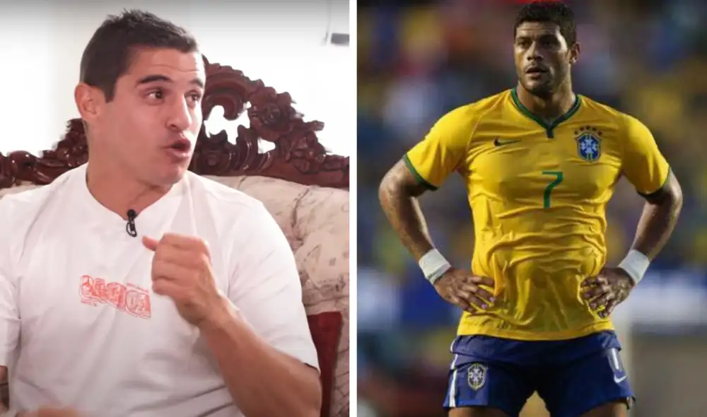 Aldo Corzo y Hulk se enfrentaron en el triunfo de Perú sobre Brasil en la fase de grupos de la Copa América Centenario 2016. Foto: composición LR/Twitter/La Fe de Cuto Aldo Corzo y Hulk se enfrentaron en el triunfo de Perú sobre Brasil en la fase de grupos de la Copa América Centenario 2016. Foto: composición LR/Twitter/La Fe de Cuto