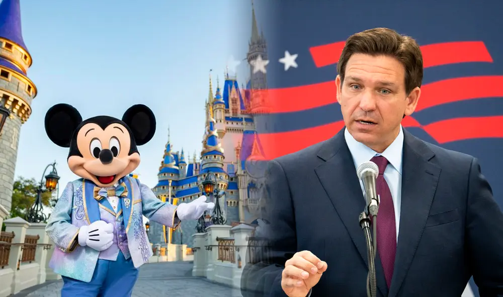 La batalla política entre Disney y Florida podría acabar en repercusiones económicas. Foto: Composición LR